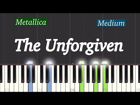 Metallica - The Unforgiven Piano Tutorial | Medium