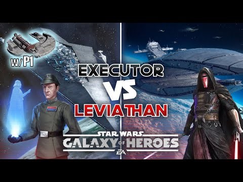 SWGOH - Executor P1 VS Leviathan counter