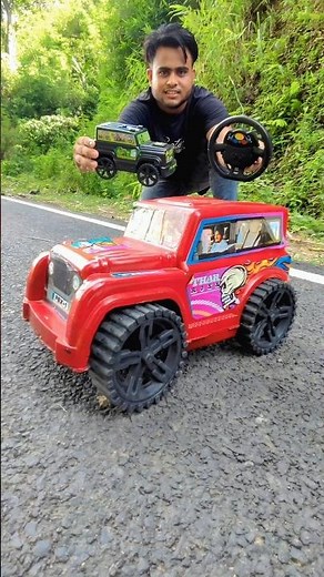 Unboxing the Remote Control Mini Thar and Big Model Toy Mahindra Thar! 😍