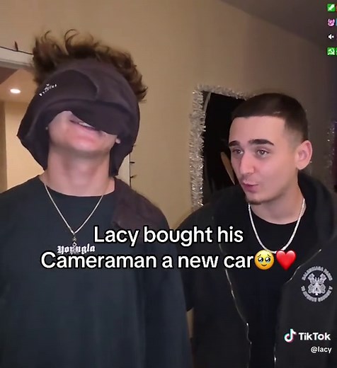 Lacy Surprises His Cameraman with a New Car! 🥹❤️