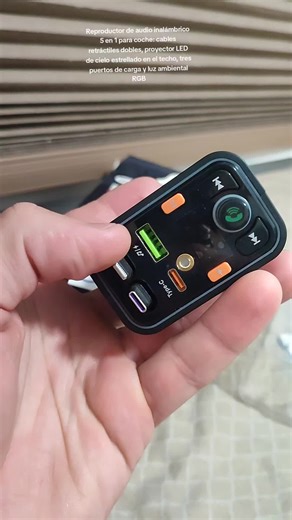 Reproductor de audio inalámbrico 5 en 1 para coche#tiktokshop