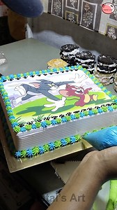 Tom & Jerry cake making #tomandjerry #cake #making | Hetal's Art
