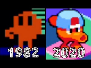 Evolution of Q*bert Games 1982-2020