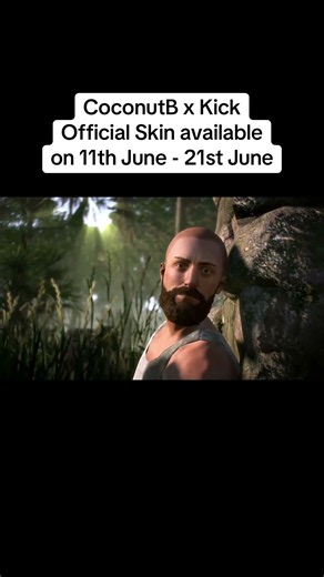 CoconutB X Kick Official Rust Skin 😳 #shorts #coconutb #rust
