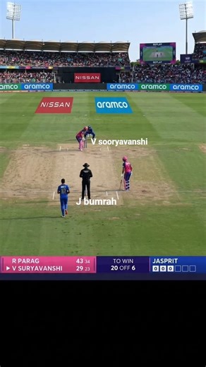 RR vs Mi / v sooryavanshi vs j bumrah/ who is win ?/real cricket#shorts