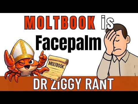 Moltbook Madness (Reddit for AI): A Dr Ziggy Rant