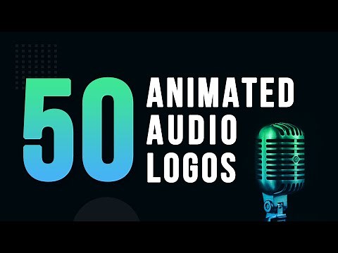 50 Animated Audio Logos | Cool Youtube Intro Ideas | Adobe Creative Cloud