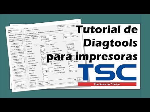 Tutorial de Diagtool para Calibrar y configurar Impresoras TSC
