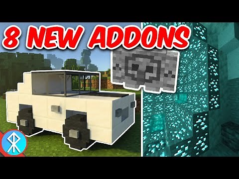 8 NEW Addons July 2022 | Bedrock/MCPE/Xbox Minecraft