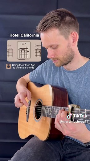 Hotel California Guitar Chords Tutorial - Strum App
