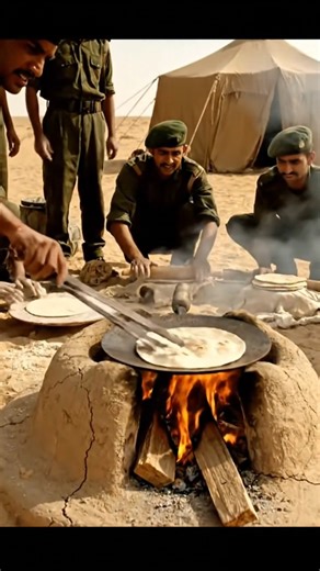 Real Indian Army Soldiers Cooking 🇮🇳🔥 #shorts #indianarmy