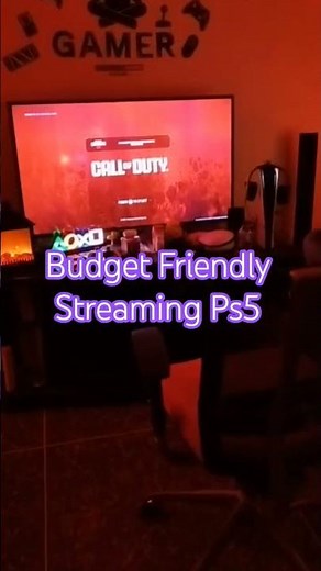 Budget friendly streaming on Ps5. List in description👇👇#streaming #ps5 #setup #gamingstream #shorts