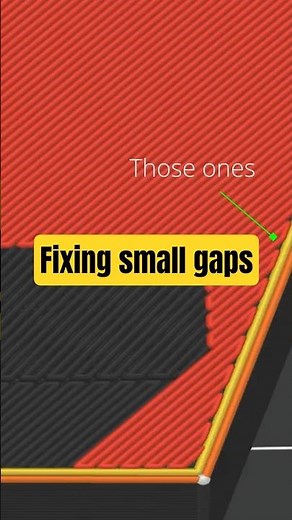 How to fix gaps between infill and walls #3dprinting