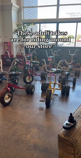 Fun Adult Trikes for Sale at Our Furniture Store