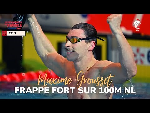 MAXIME GROUSSET FRAPPE FORT SUR 100M NAGE LIBRE - LA QUOTIDIENNE RENNES 2023 #3