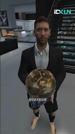 Messi Steals the Ballon d’Or 👀😅😂