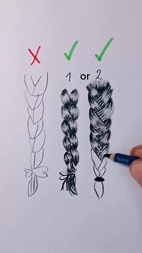 Drawing Tutorial: How to Draw Curly Hair for Girls