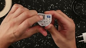 ELEKTROBOCK CS3C-1B Zeitrelais - Nachlaufrelais 230 V mit Steckklemmen - Verzögerte Einschaltung - Für Lüfter & Beleuchtung - Unterputz