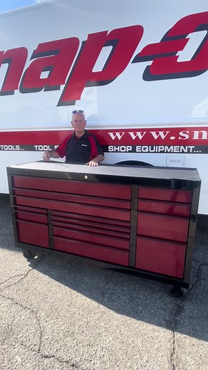 Snap-On 72” 15 drawer Classic Toolbox with free tools!!!