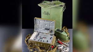 Sophisticated Soviet spy radio discovered buried in former forest in Germany