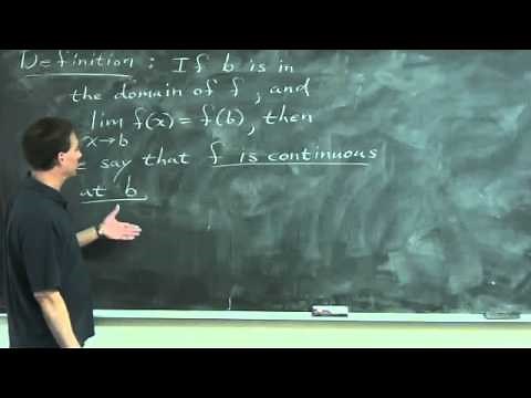 Limits and Continuity - Differential Calculus
