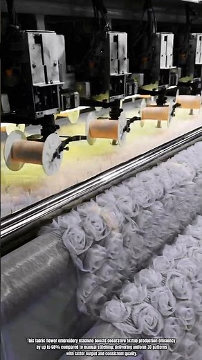 Best Innovation Fabric Flower Embroidery Machine: How to Create 3D Textiles