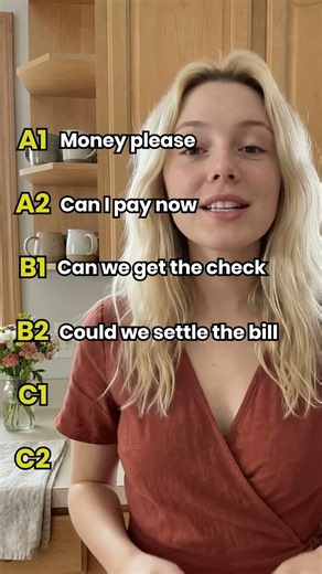 How to Ask for the Bill at a Restaurant #learnenglish #speakenglish #airlearn #shorts #viral