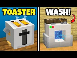 Minecraft: 7+ New Redstone Machines!