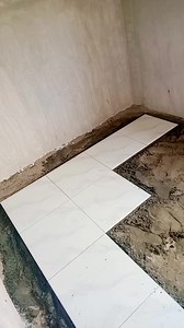 Another great method installing floor tile guys. | Andris Brick Art