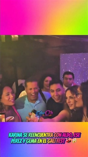 Karina REUNITES with Aldo Rendón, Ese Pérez, and Gema at Gali Fest 😱