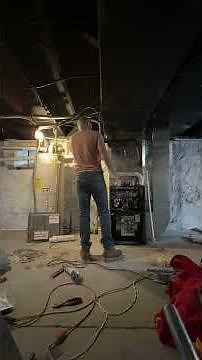 Installing Daikin high efficiency furnace DIY - I bought from @surpluscityliquidators821 #diy