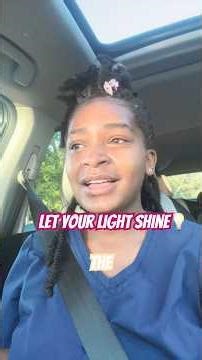 Let your light shine🌸🤍💡