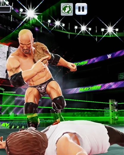 THE ROCK ENTRY IN WWE MAYHEM 🗿