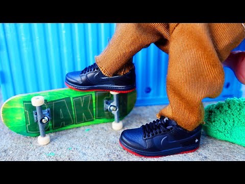FINGER SKATEBOARD TRICKS | New Tech Deck BAKER BOARD | Tech Deck | FINGERBOARDING