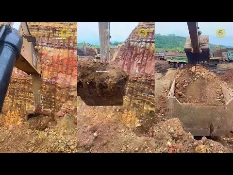 How To Excavators Load Soil Onto Trucks Professionally P1249