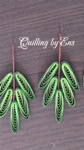 Basic Quilling Leaves #art #quillingart #diy #paperart #quilling #trending #viral #reels