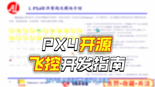 第6期：PX4软件系统简介及二次开发方法