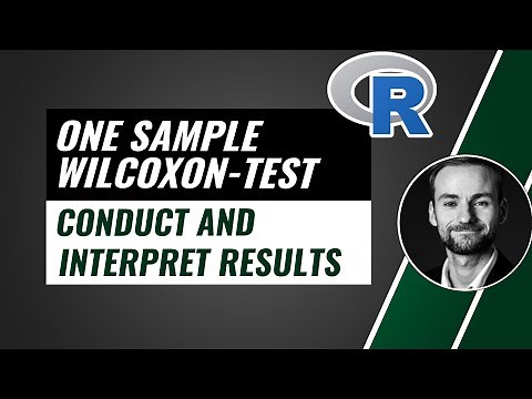 One sample Wilcoxon signed-rank test in R - calculation and interpretation