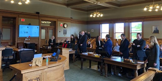 Brenda Tracy appears in court on motion to extend restraining order