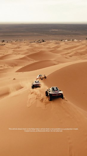 Experience the winning spirit of the Dakar Rally, every day. Explore the electric excellence of the Audi e-tron range. | Audi Australia
