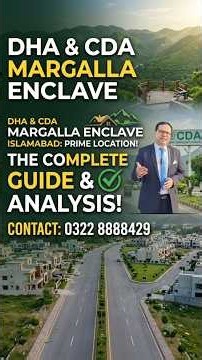 Margalla Enclave Islamabad Third Belt | Big Development Update DHA & CDA Joint Venture 0322 8888429