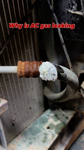 4K views · 86 reactions | Car AC gas is leaking due to a faulty connection, causing cooling issues|#CarAC #ACGasLeak #CarACRepair #ACLeak #ACRepair #CarCooling #CarTips #CarProblems #AutoRepair #ACMaintenance #CarCare #CarMechanic #CoolingIssue #gasleakproblem | MS AUTOS | Facebook