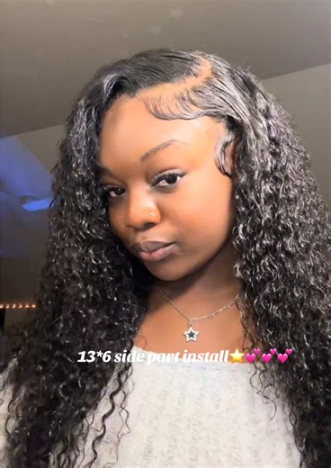300 density burmese curly install 💕💕pretty @T💘 #wigs #burmesegirl #burmesecurly #curlywig #wigtoks #blackgirlmagic #pretty #fypシ #viralvideo #tiktok #ootd
