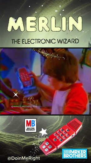 #Merlin #ElectronicGame #80s #MiltonBradley #ParkerBrothers #DoinMeRight | Let's Go Back