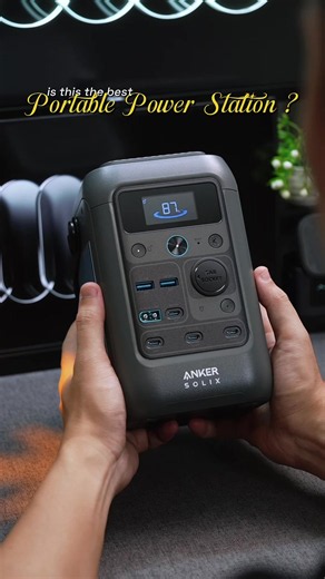Anker Solix C300 Portable Power Station — 288Wh, 300W Output