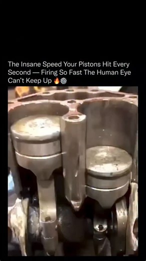 WealthFacts | Witness the jaw-dropping, rapid-fire action inside a car engine! This incredible slow-motion footage shows the insane speed and precision... | Instagram