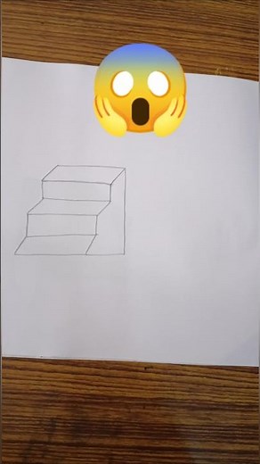 how to make a stair step by step #drawing #art #howtodraw