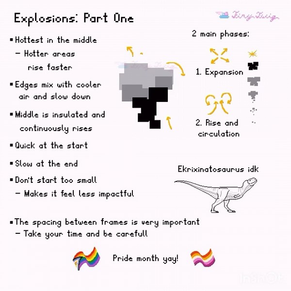 Explosion Animation Tips - Part One #animation #animationmeme #explosion