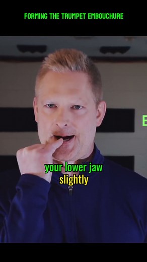 Trumpet lesson for beginners. Forming the proper embouchure. #trumpetlessons #trumpet #firstlesson