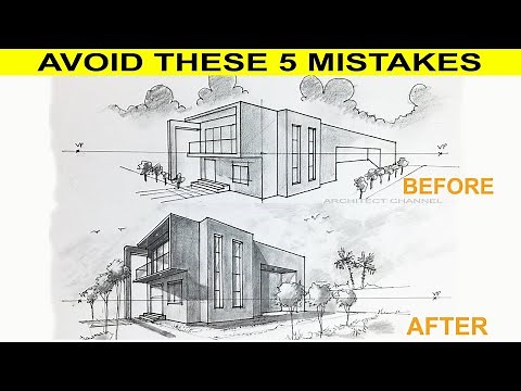 HOW TO DRAW 2 POINT PERSPECTIVE FOR BEGINNERS.